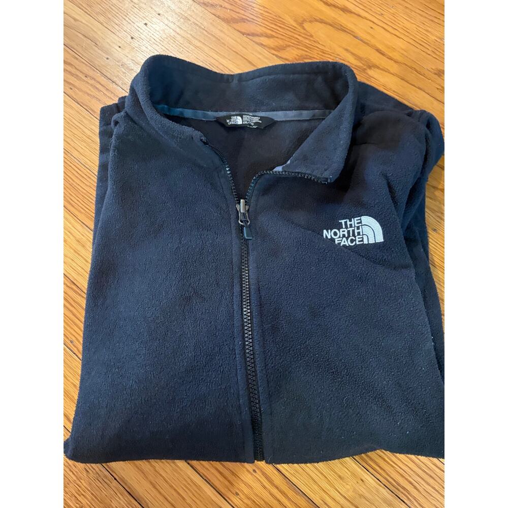 The North Face Men’s Black Full Zip Fleece Jacket 2XL XXL Outdoor